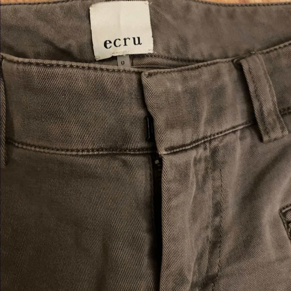 ECRU WOMEN'S CARGO PANTS SIZE 0 - Picture 4 of 6